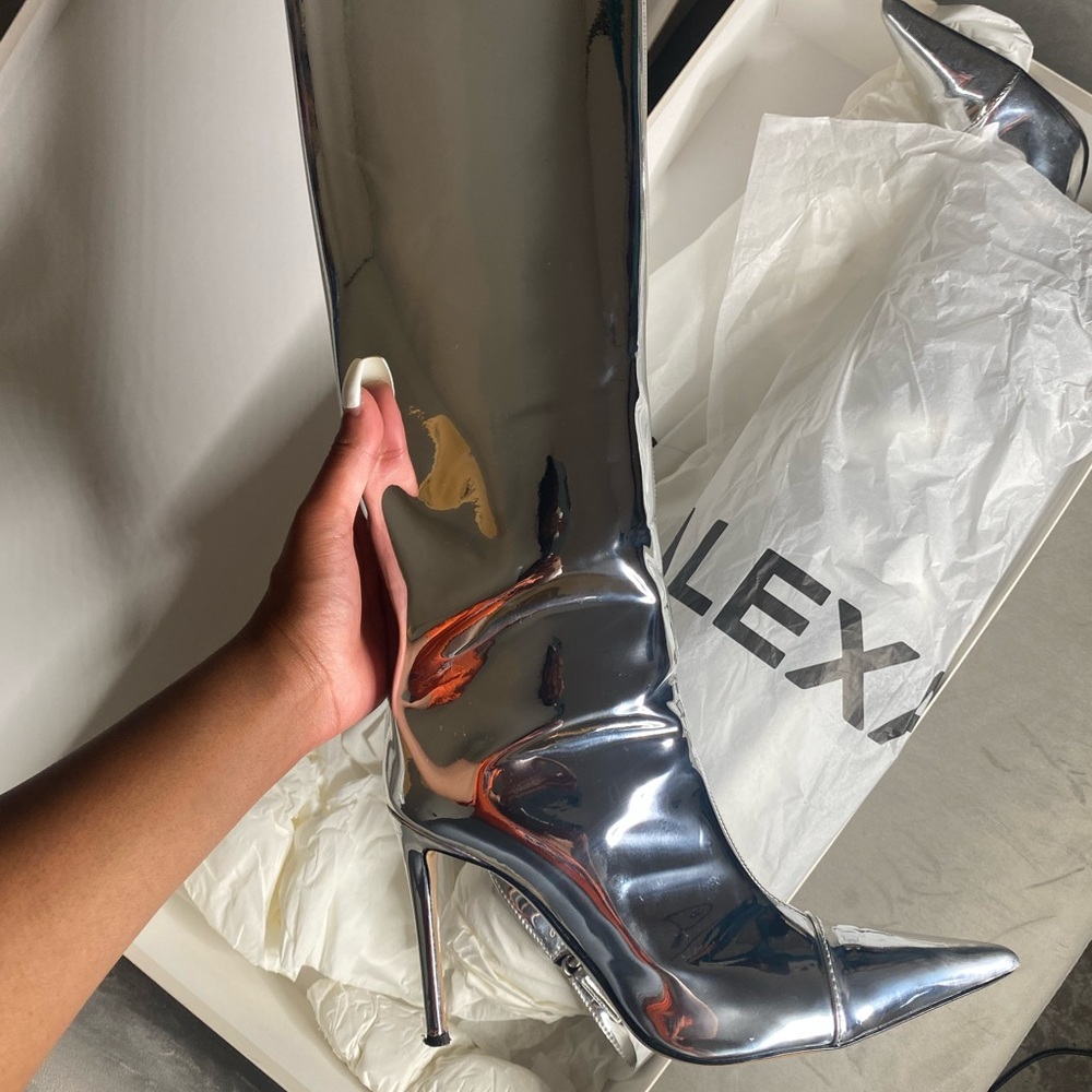 Alexandre Vauthier Boots (Silver)